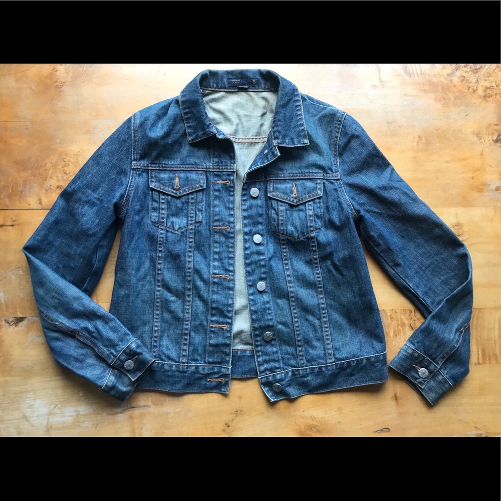 J Crew jean jacket. Size Small.